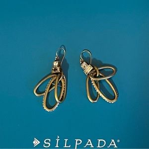 Silpada K&R Collection Modern Maven Earrings